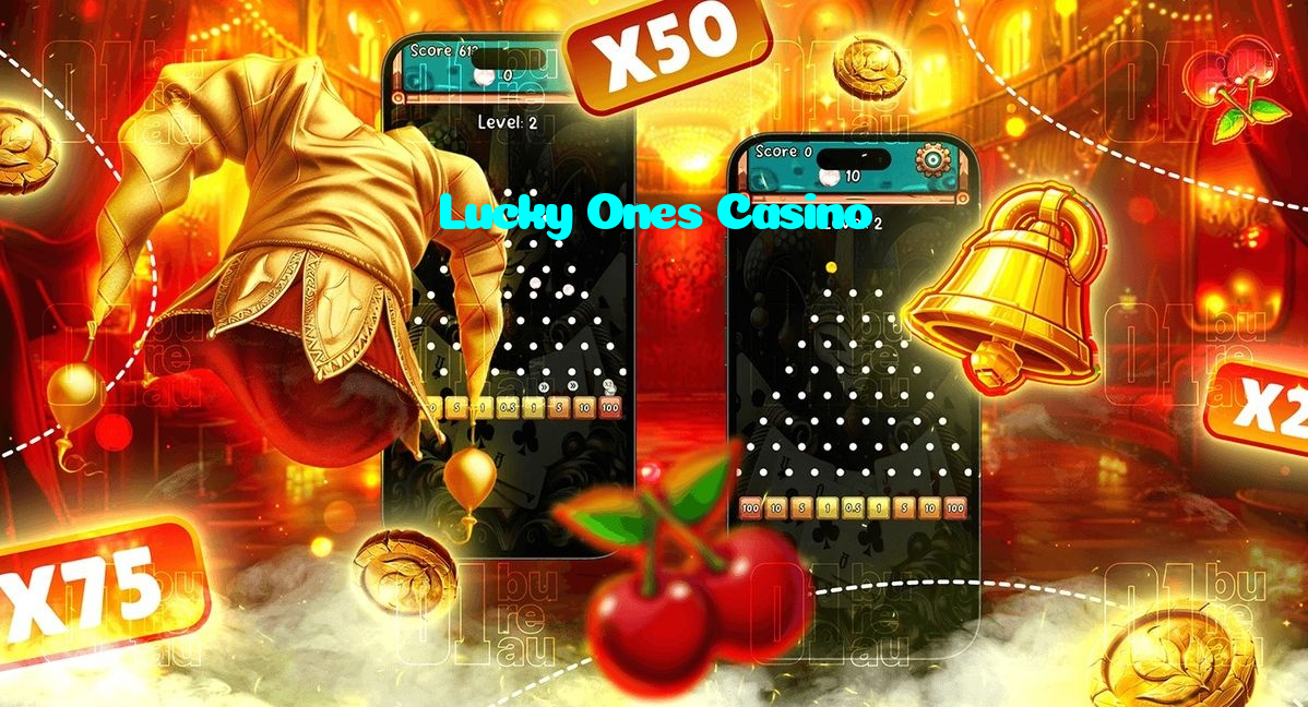 Lucky Ones Casino casino presented on mobile device in Pakistan with slots and live games